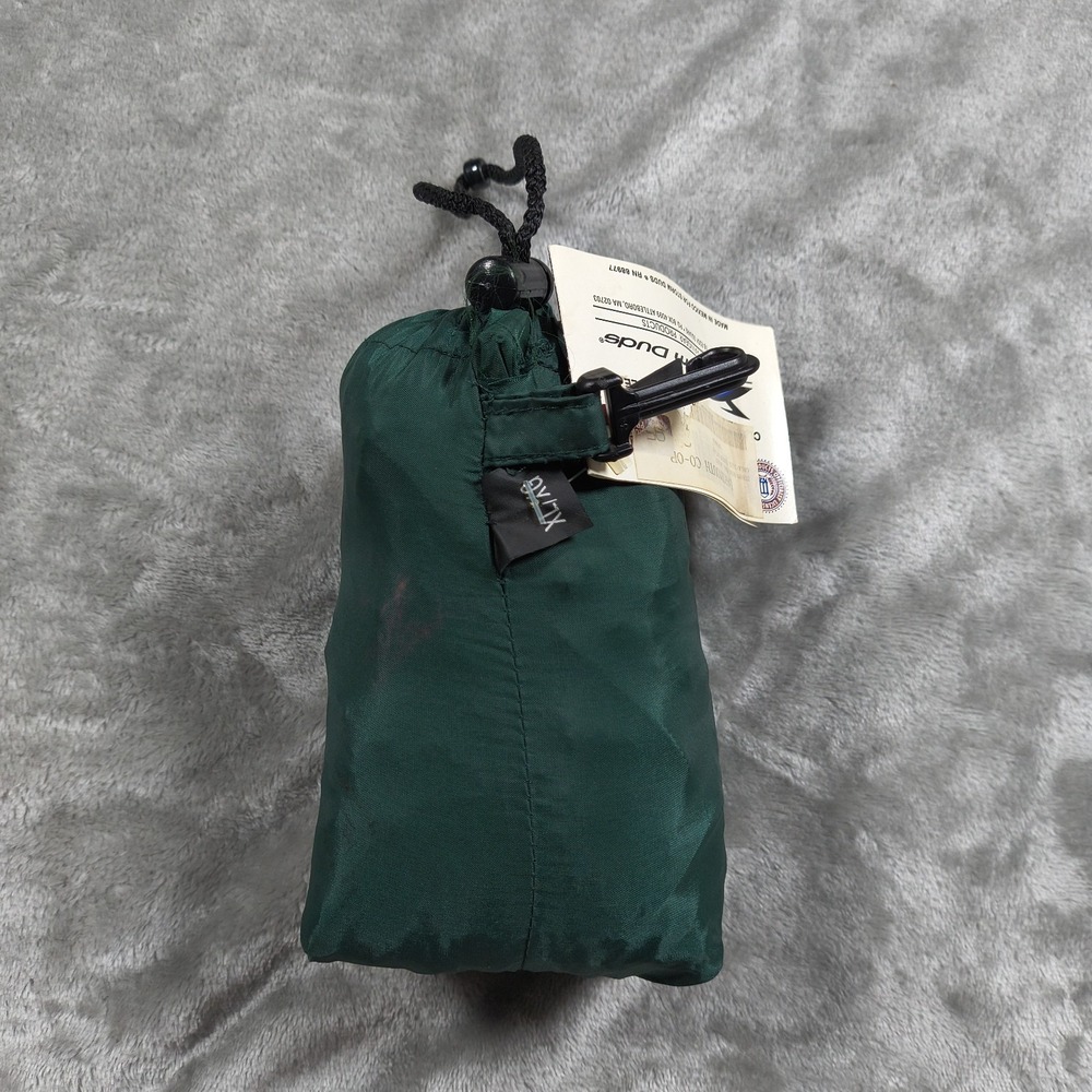 Vintage Dartmouth Storm Duds Rain Jacket Men XL Anorak Packable Pullover New - Picture 16 of 16